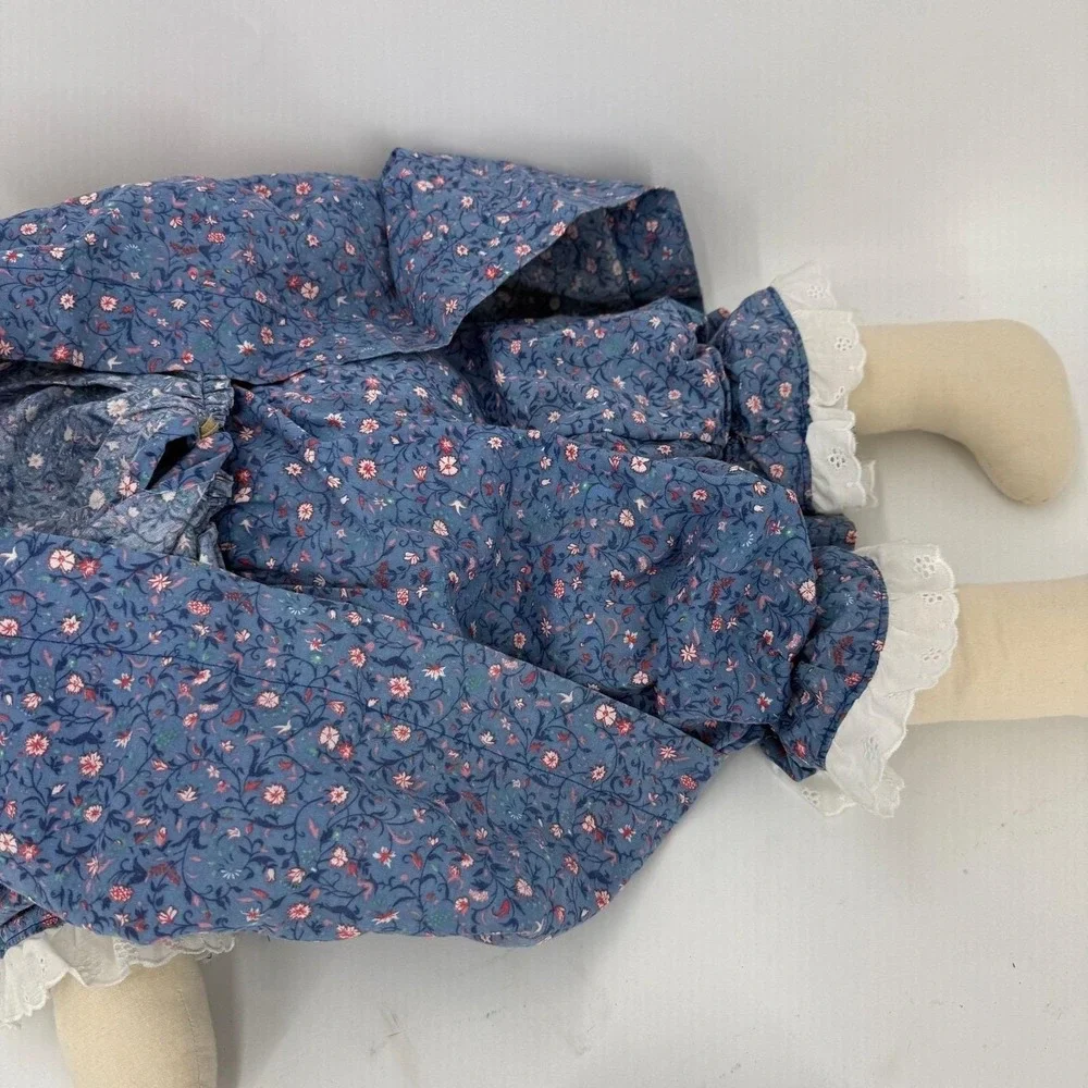 Vintage Handmade Large Bunny in Sweet Dress